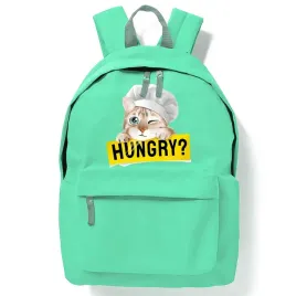mietowy-plecak-dzieciecy-do-szkoly-na-silownie-hungry-cat-mix-ciekawych-wz