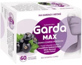 garda-max-60-pastylek-ochrona-sluzowki-gardla-objawy-chrypki-bol-salvum