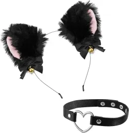 kocie-uszy-koronokowy-choker-kokardka-furry-anime-prezent-dla-dziewczyny