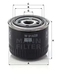 filtr-oleju-mann-filter-w-914-28