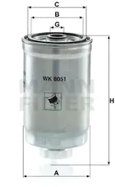 filtr-paliwa-mann-filter-wk-8051