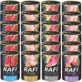 mokra-karma-dla-psa-rafi-mix-24x400g