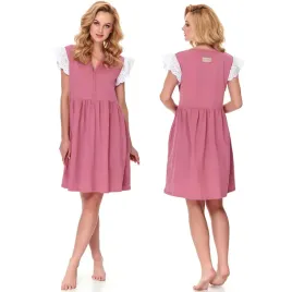 doctor-nap-tcb-9903-dolce-vita-rozowy-haft-xl-nocna-koszula-do-karmienia