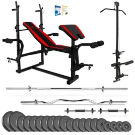 silownia-sapphire-123kg-zestaw-kulturystyczny-lawka-gryfy-obciazenia-hantle