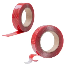 bezbarwna-tasma-dwustronna-vhc-bitmat-czerwona-akrylowa-wodoodporna-z-rolki