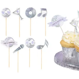toppery-na-piku-srebrne-holograficzne-imprezowe-disco-11cm-8szt