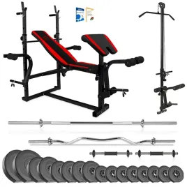 silownia-sapphire-96kg-zestaw-kulturystyczny-lawka-gryfy-obciazenia-hantle