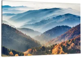 obraz-na-plotnie-jesienny-krajobraz-gorski-mgla-natura-do-salonu-70x50-cm