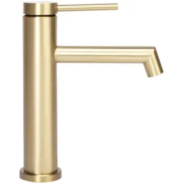 bateria-umywalkowa-stojaca-rea-foss-zlota-szczotkowana-niska-inox-rea
