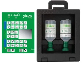 stacja-plum-ibox-2-z-plukankami-2-x-eyewash-500-ml