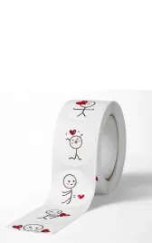 naklejki-milosne-emocje-stickman-serce-etykieta-dekoracyjna-500-szt