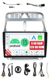radio-2din-nawigacja-android-peugeot-307-6-128-gb-dsp-carplay-lte