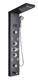 panel-prysznicowy-led-prysznic-wodospad-hydromasaz-czarny