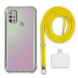 etui-do-motorola-g30-antishock-zolty-sznurek-smycz-pancerne-iron-case