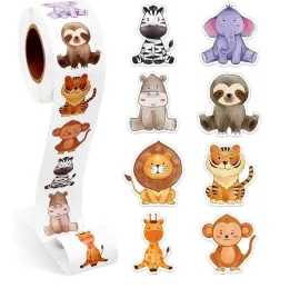 naklejki-zwierzeta-zwierzatka-safarii-etykieta-dekoracyjna-500-szt