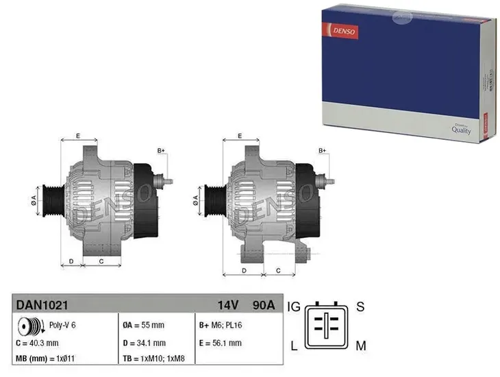 alternator-denso-dan1021-numer-katalogowy-czesci-dan1021