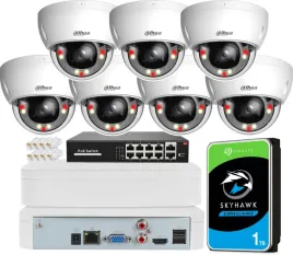 zestaw-monitoringu-dahua-7-kamer-ipc-hdbw2449e-s-il-poe-4mpx-dual-light-ai
