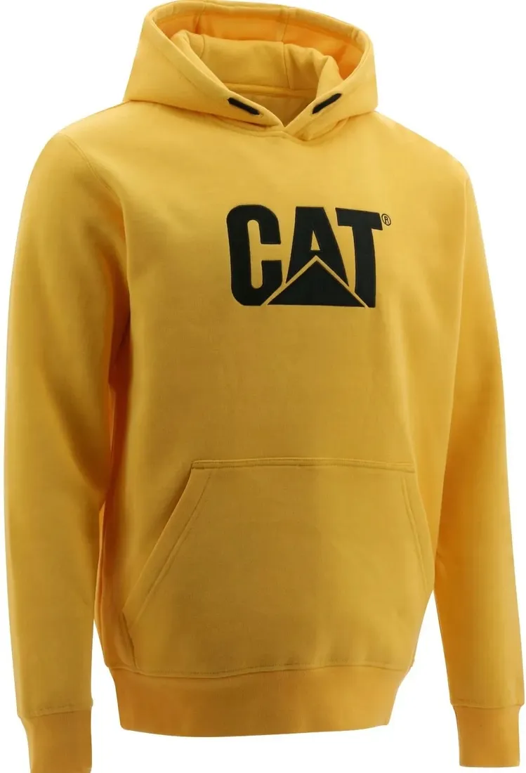 bluza-cat-tm-hooded-zolty-stan-nowy