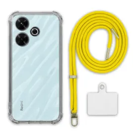 etui-do-xiaomi-redmi-12-5g-antishock-zolty-sznurek-smycz-pancerne-iron-case
