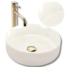 umywalka-nablatowa-ceramiczna-okragla-rea-sami-366-cm-ecru-creme-polysk