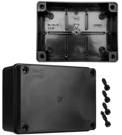puszka-elektryczna-natynkowa-hermetyczna-z-pokrywa-czarna-uv-150x110x70mm