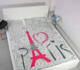 koc-polarowy-150x200-mlodziezowy-paris-paryz-wieza-eiffla-roz