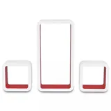 zestaw-bialo-czerwonych-polek-sciennych-lara-2x-stan-nowy