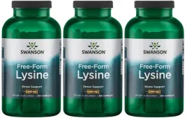 3-sztuki-free-form-lysine-l-lizyna-300-kaps-wzmacnia-uklad-sercowy-swanson