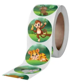 naklejki-zwierzatka-safarii-dzieci-etykieta-dekoracyjna-500-szt