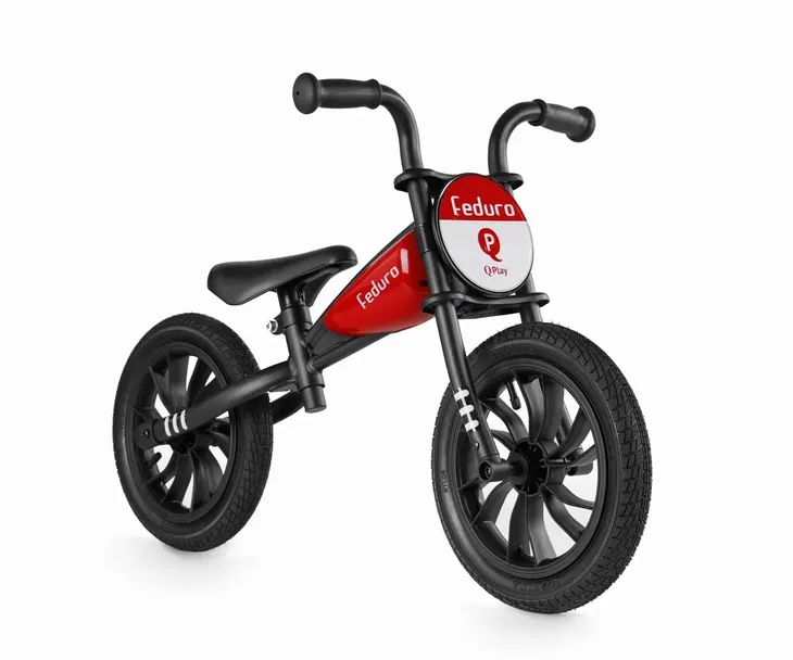 qplay-rowerek-biegowy-feduro-red-stan-nowy