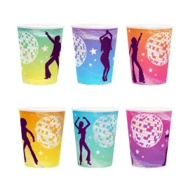 kubki-kubeczki-papierowe-kolorowe-retro-disco-imprezowe-220ml-6szt
