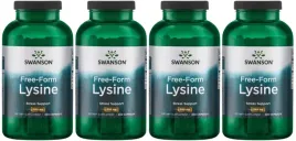 4-sztuki-free-form-lysine-l-lizyna-500mg-300-kaps-opryszczka-kosci-swanson