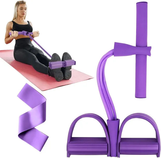 TRENEŻAR MIĘŚNI NÓG UDA TRENING W DOMU DLA KOBIET JOGA LINKI NAPINAJĄCE