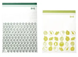 ikea-istad-torebka-strunowa-wzor-zielony-30-sztuk