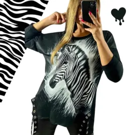 stylowa-tunika-bluzka-zebra-dlugi-rekaw-czarna-zdobienia-luzna-42-44-xl-2xl