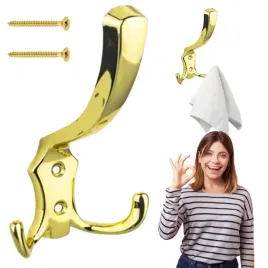 wieszak-na-ubrania-scienny-metalowy-zloty-potrojny-duzy-loft-wkrety-zestaw