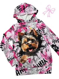 bluza-dziewczeca-dla-dziewczynki-welur-pies-york-cudo-kaptur-128-7-8-lat