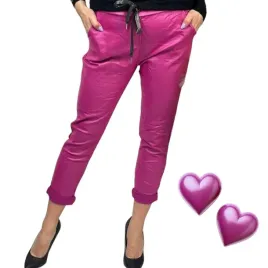 spodnie-gnieciuchy-lycra-eco-skora-skorki-l-xl-40-42-kieszenie-fuksja