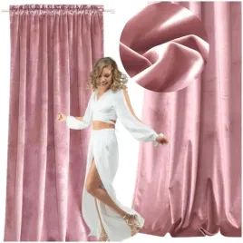 zaslona-welurowa-na-tasmie-zaciemniajaca-welur-gotowa-rozowa-welwetowa