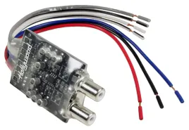 hollywood-hlc-30-konwerter-sygnalu-audio-hi-low-high-low-2xrca-cinch-remote
