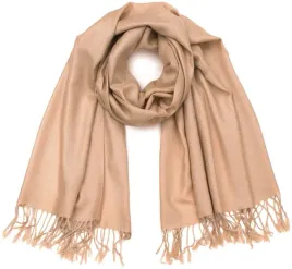 szal-simply-classic-bezowy-or-zywe-kolory-sz18636