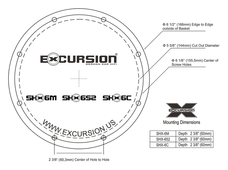 excursion-shx-6c-165mm-90w-rms-3-ohm-moc-muzyczna-pmpo-250-w