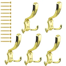 wieszak-wieszaki-na-ubrania-scienny-metalowy-zloty-potrojny-duzy-loft-x5