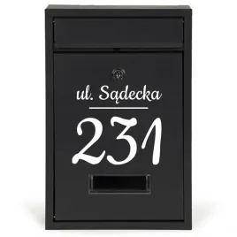 czarna-skrzynka-adresowa-na-listy-a5-personalizowany-adres-na-ogrodzenie-wz