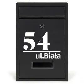 czarna-skrzynka-adresowa-a5-personalizowany-adres-na-elewacje-ciekawe-wzory
