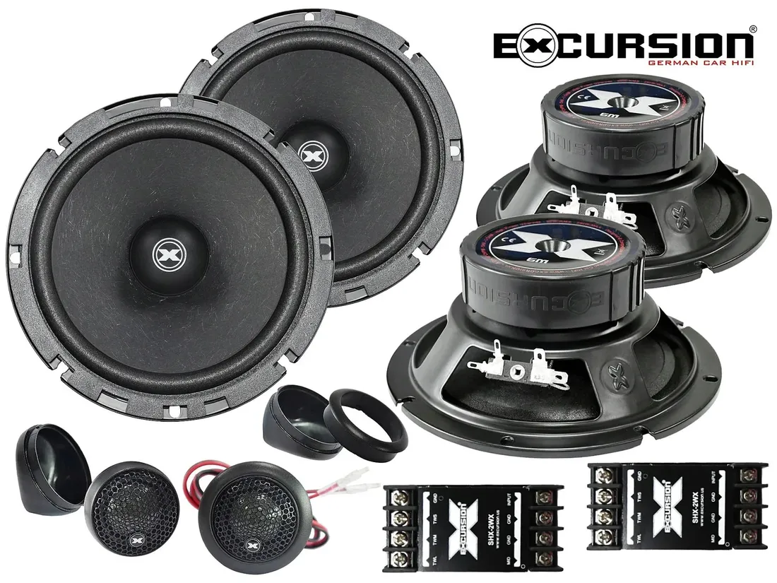 excursion-shx-6c-db-glosniki-samochodowe-4x165mm-stan-nowy