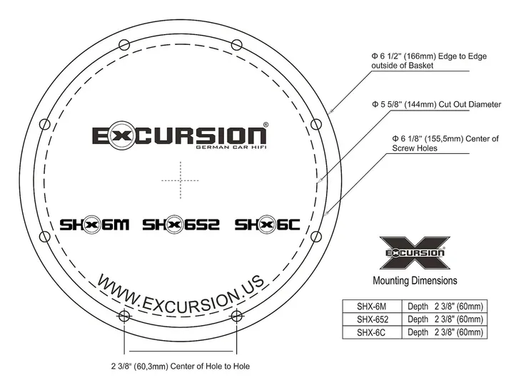 excursion-shx-6c-db-glosniki-samochodowe-4x165mm-glebokosc-mocowania-60-mm