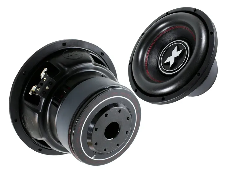 Subwoofer samochodowy 25cm 10 cali 600W RMS 2x4 Ohm Excursion SXR.v2-10D4