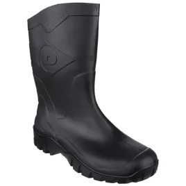 kalosze-dunlop-gumowce-meskie-buty-krotkie-wodoodporne-czarne-wygodne