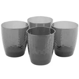 zestaw-4-plastikowych-kubkow-fete-cambridge-4x250ml-szare-diamentowy-wzor